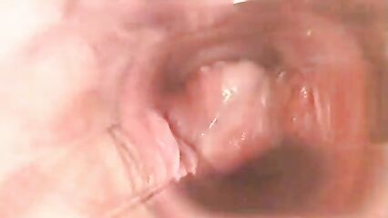 Клиторный оргазм изнутри крупным планом