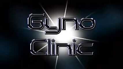 Обследование молоденькой девушки у гинеколога