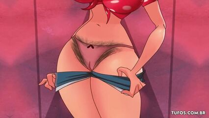 Мультфильм Деревенские жители — Рубка кустов [Rus]