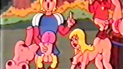 Белоснежка и 7 Гномов (1973) порно мульт для взрослых с русским переводом